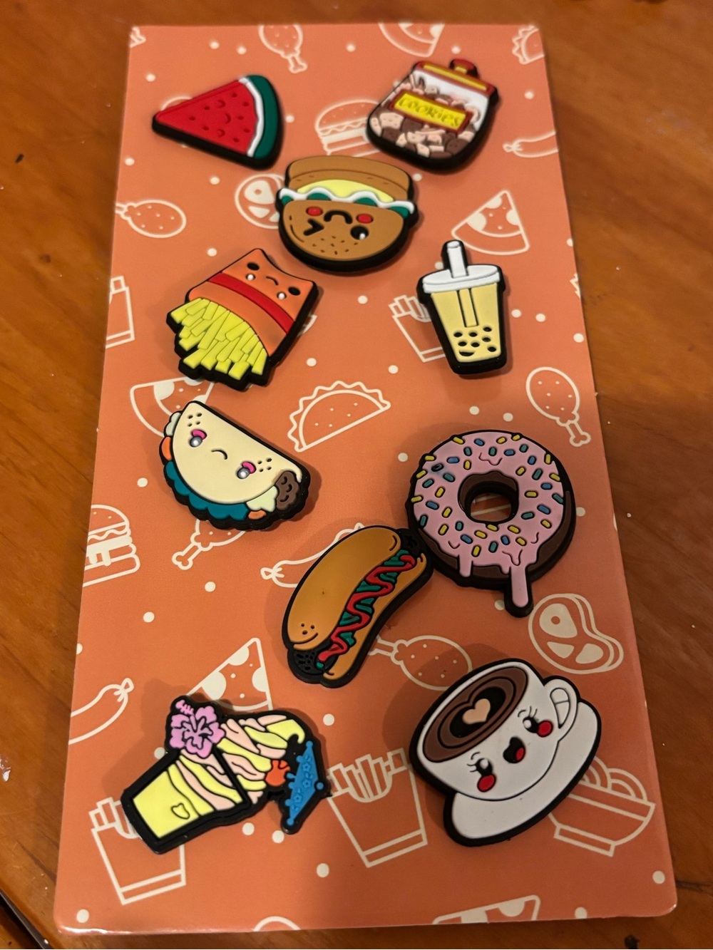 Clog Charms Foodie Treasures